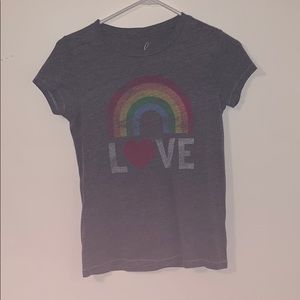 Rainbow Love Top